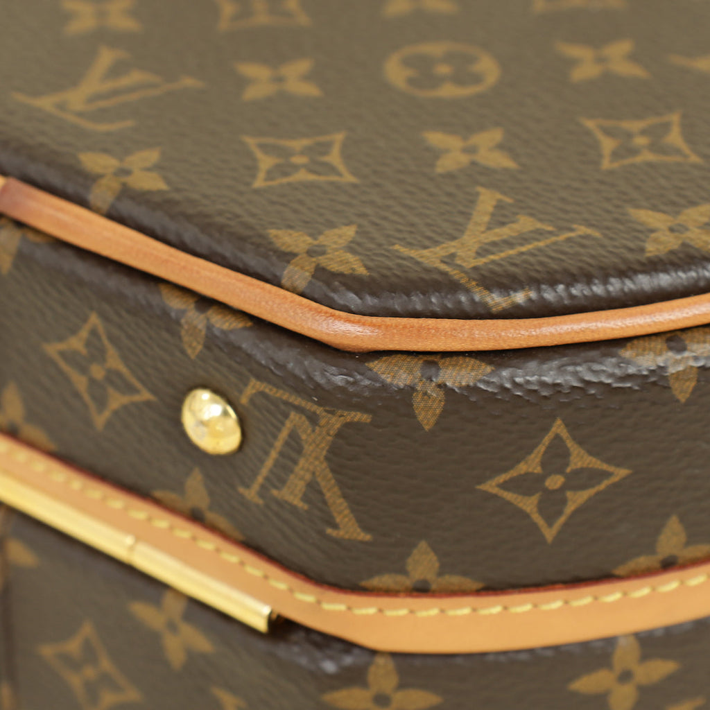 Louis Vuitton Brown Monogram Petite Boite Chapeau Bag