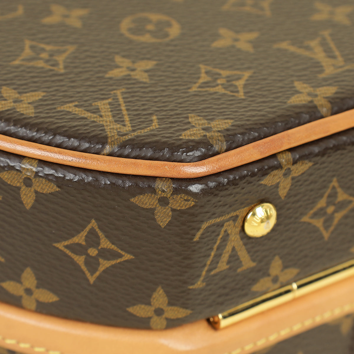 Louis Vuitton Brown Monogram Petite Boite Chapeau Bag