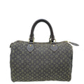 Louis Vuitton Brown Monogram Mini Lin Speedy 30 Bag
