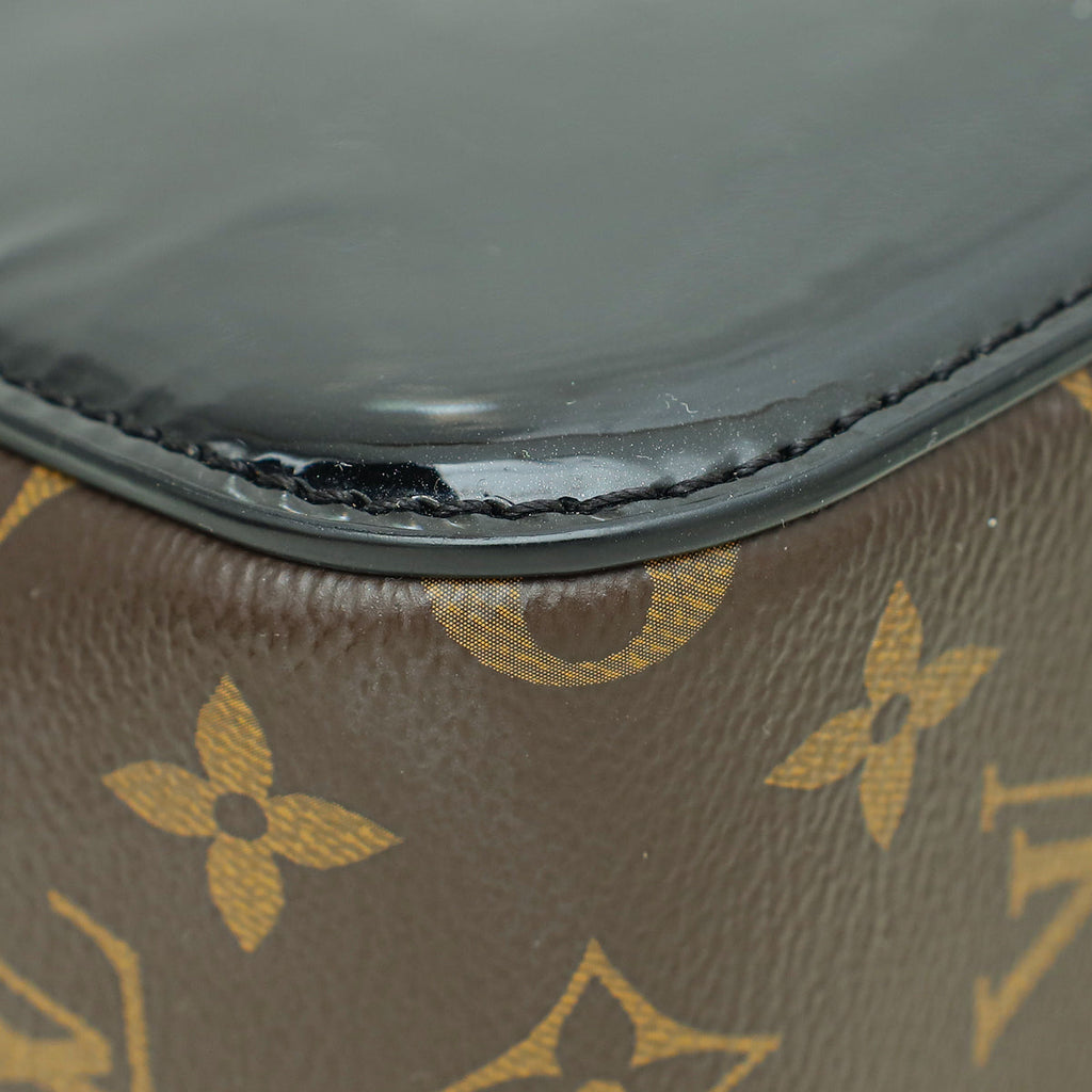 Louis Vuitton Black Vernis Cherrywood BB Bag
