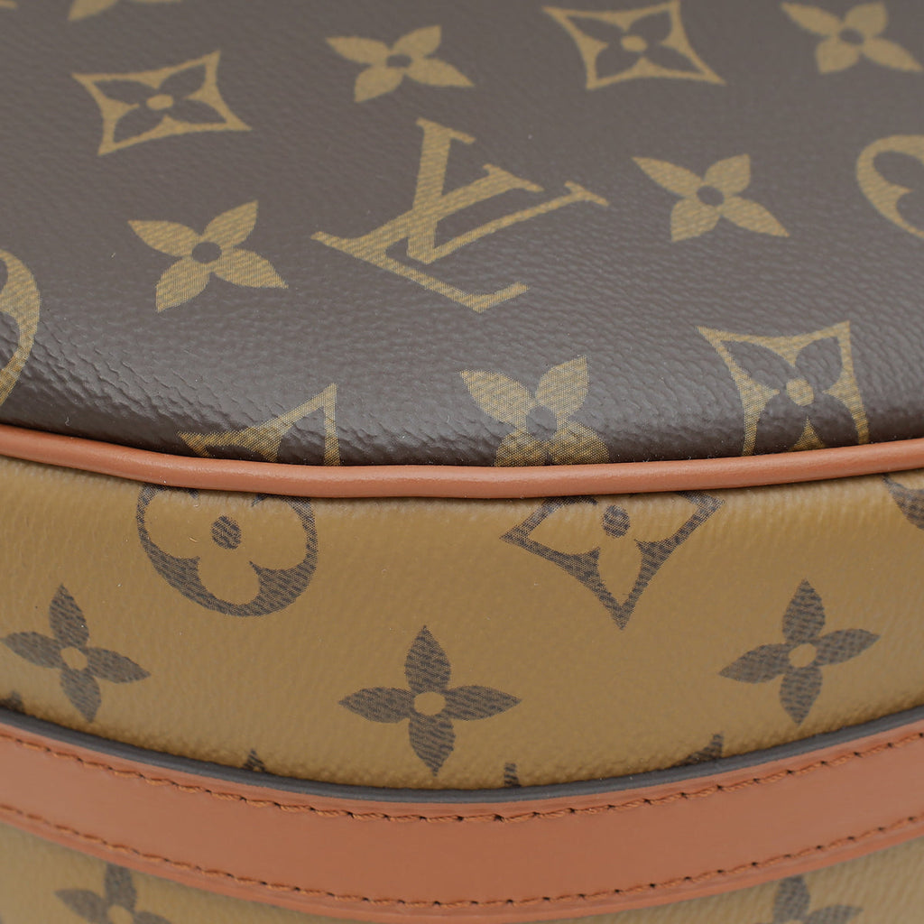 Louis Vuitton Brown Monogram & Monogram Reverse Loop Hobo Bag