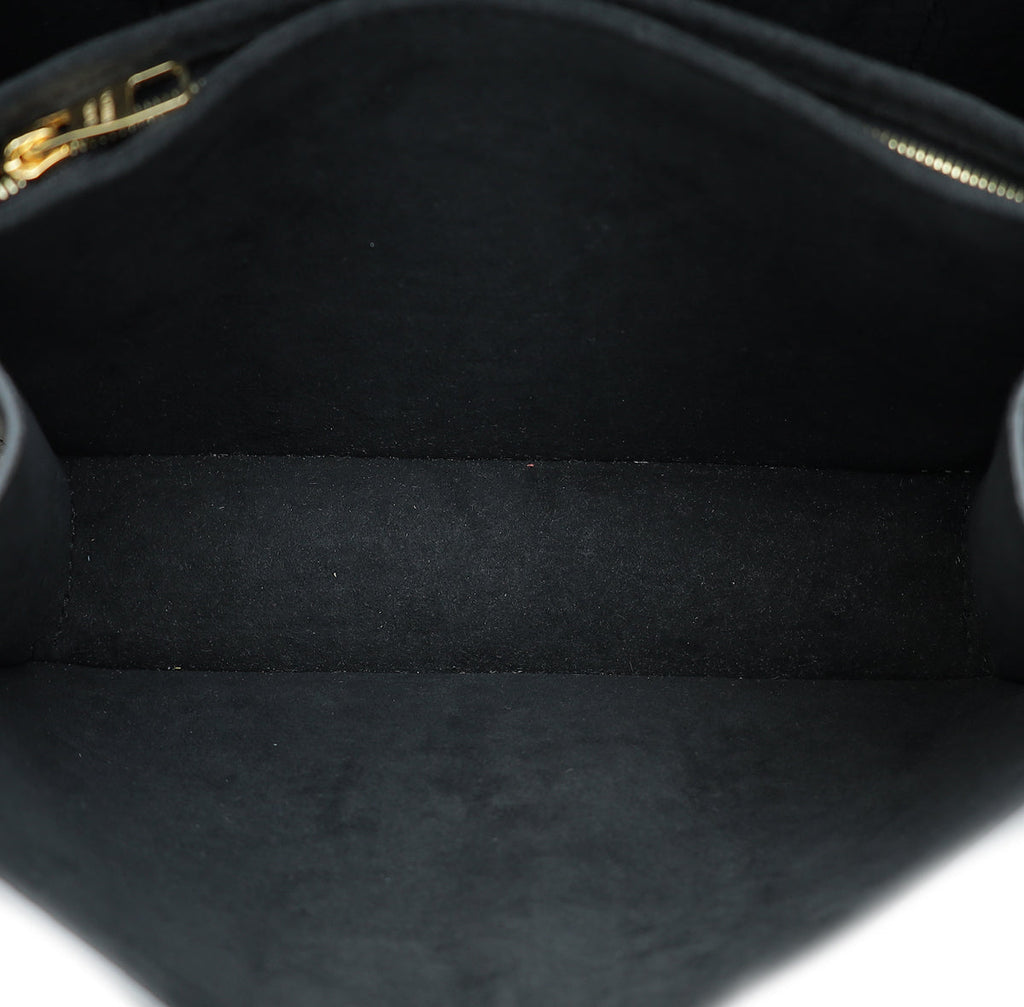 Louis Vuitton Black Dauphine MM Bag