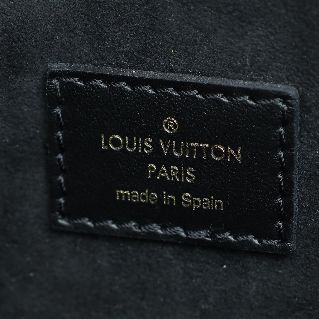 Louis Vuitton Black Dauphine MM Bag