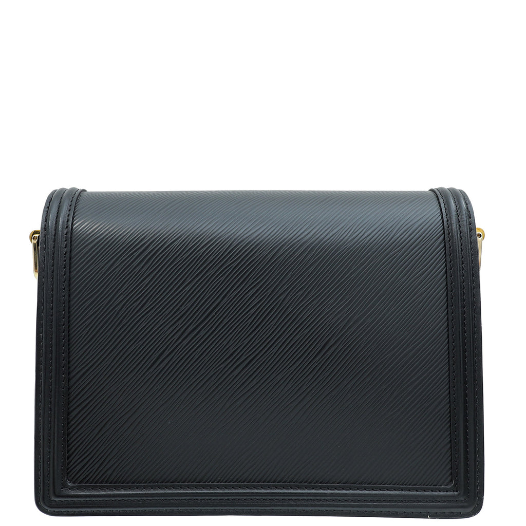 Louis Vuitton Black Dauphine MM Bag