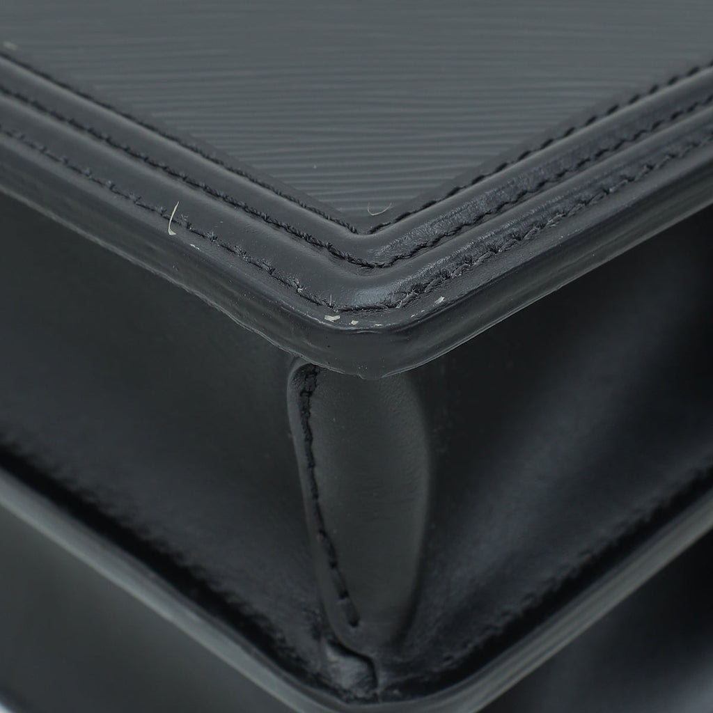 Louis Vuitton Black Dauphine MM Bag