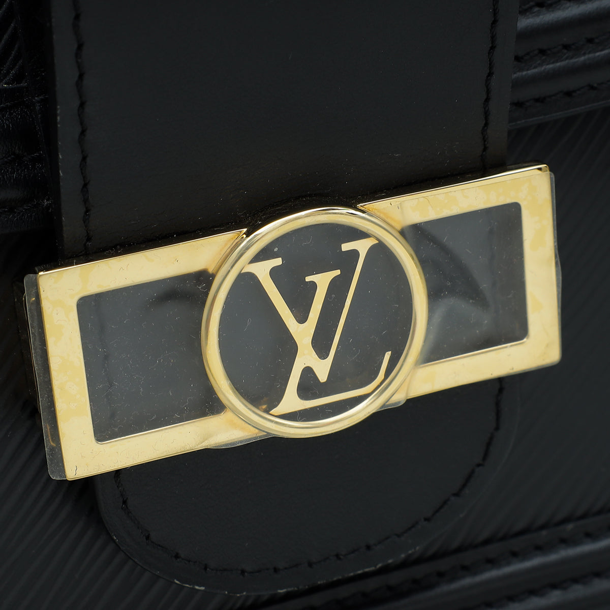 Louis Vuitton Black Dauphine MM Bag