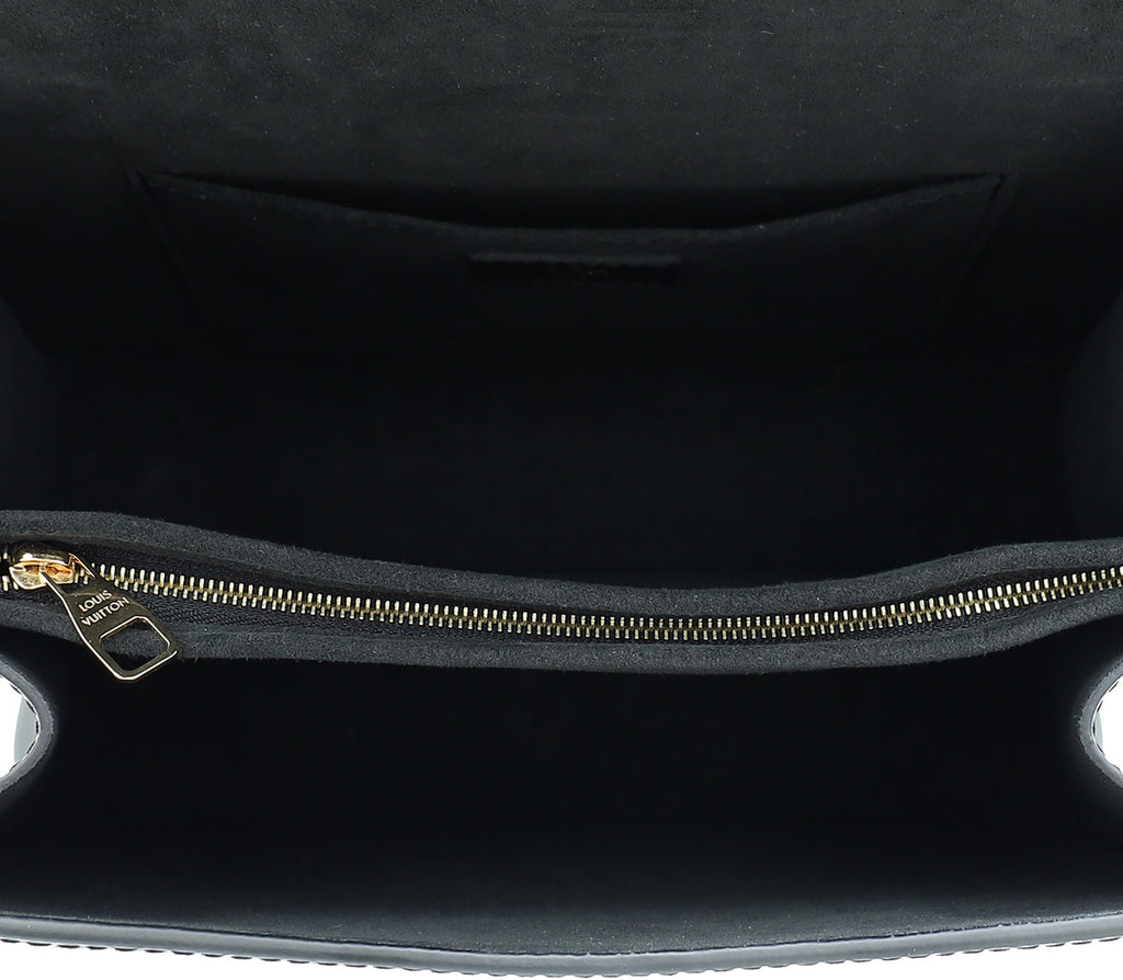 Louis Vuitton Black Dauphine MM Bag