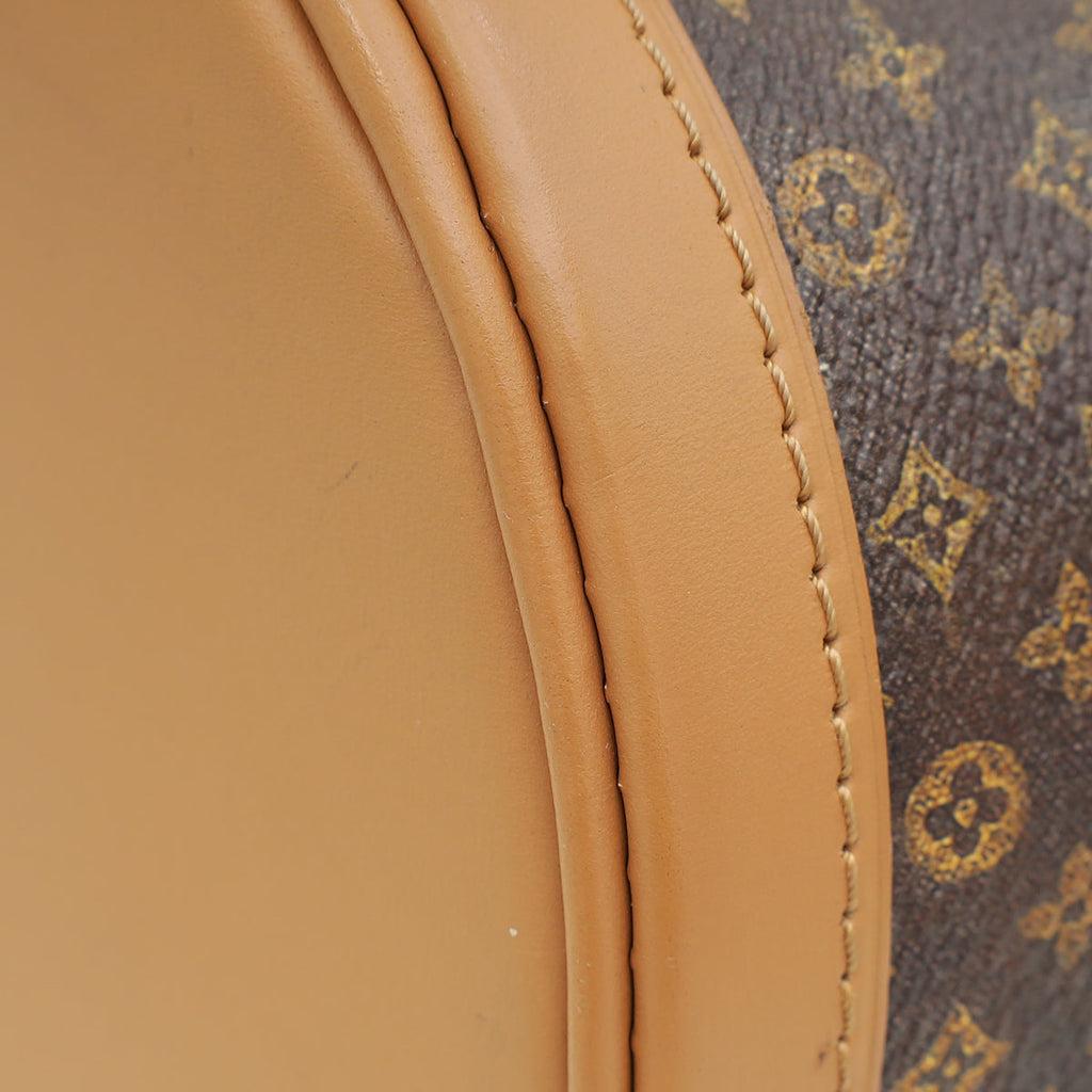 Louis Vuitton Maroon Transformed Monogram Time Trunk Duffle Bag