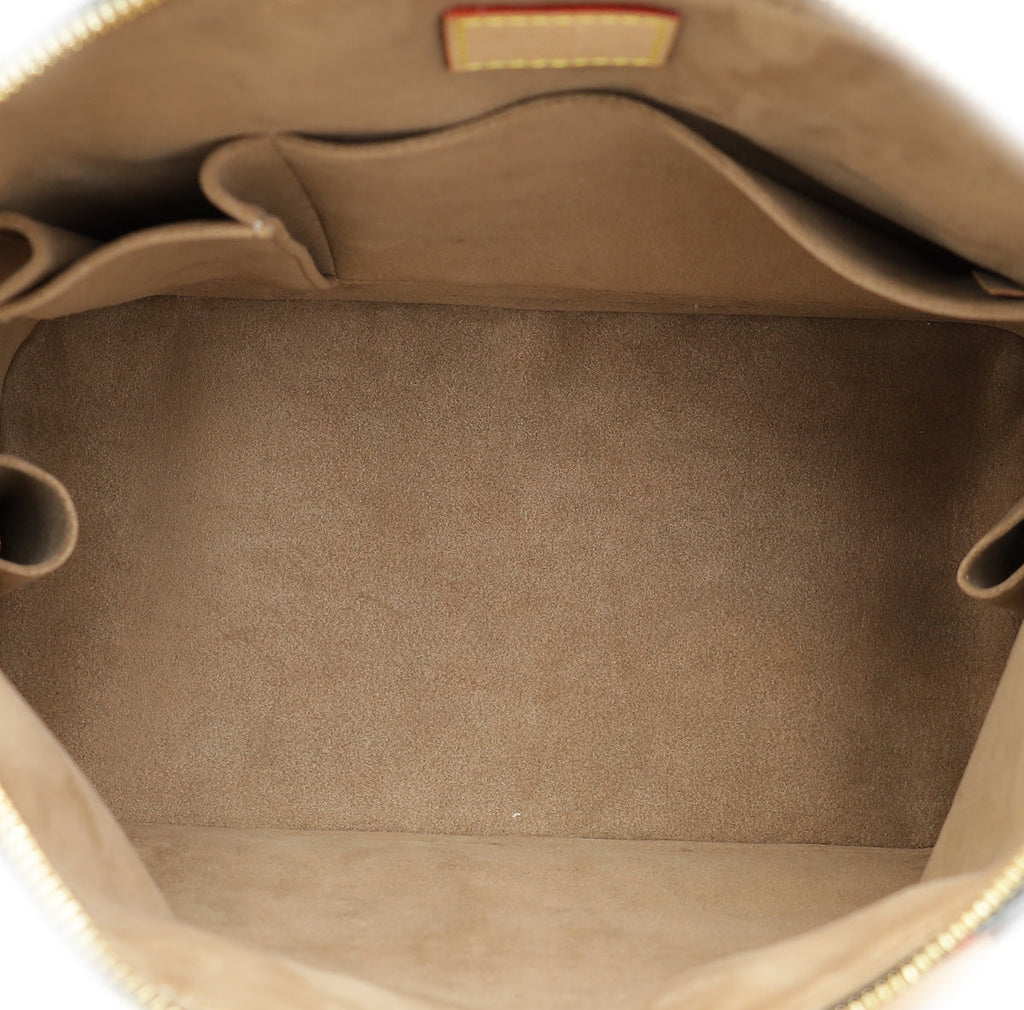 Louis Vuitton Black Monogram Multicolor Alma PM Bag