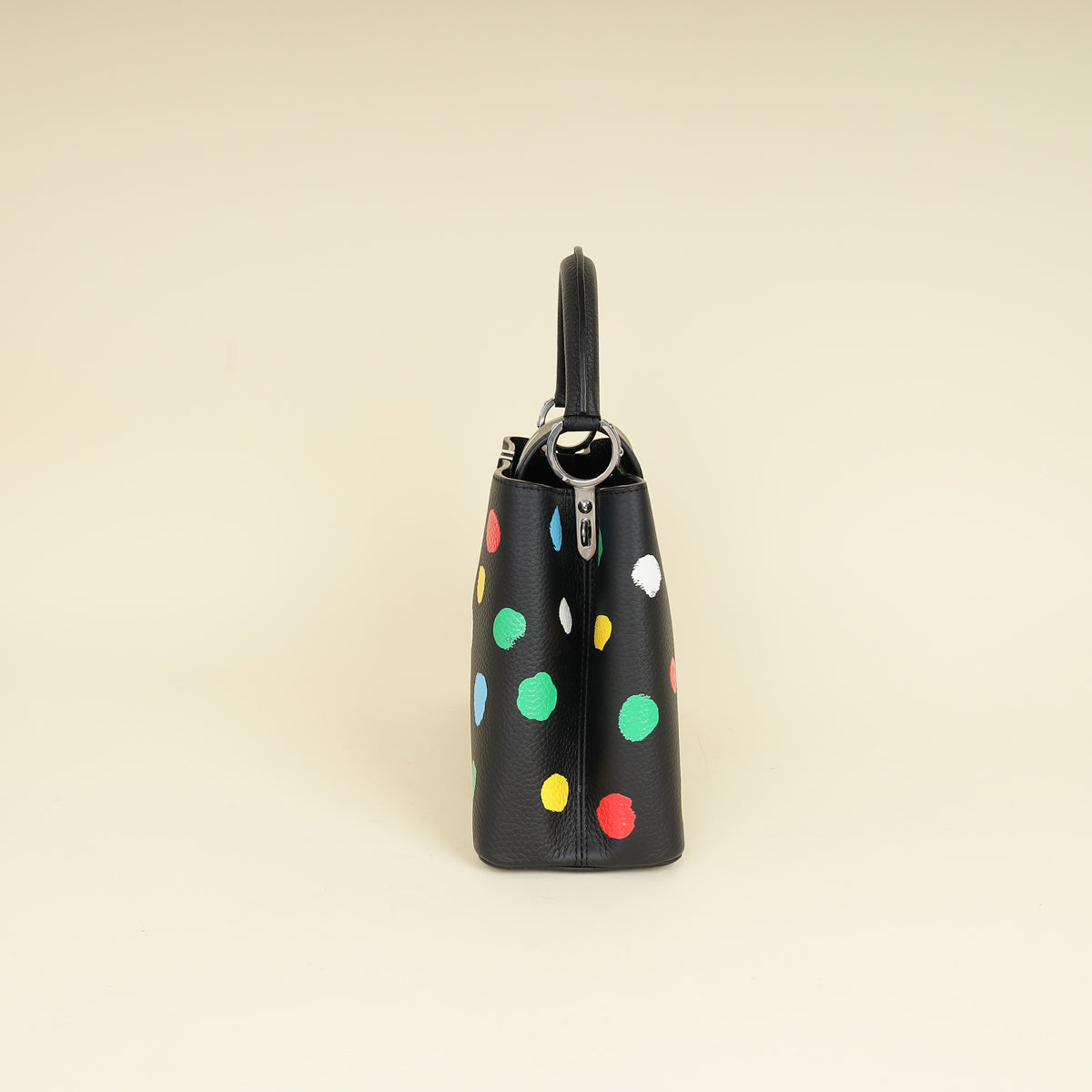 Louis Vuitton Multicolor X YK Capucines MM Painted Dots Bag