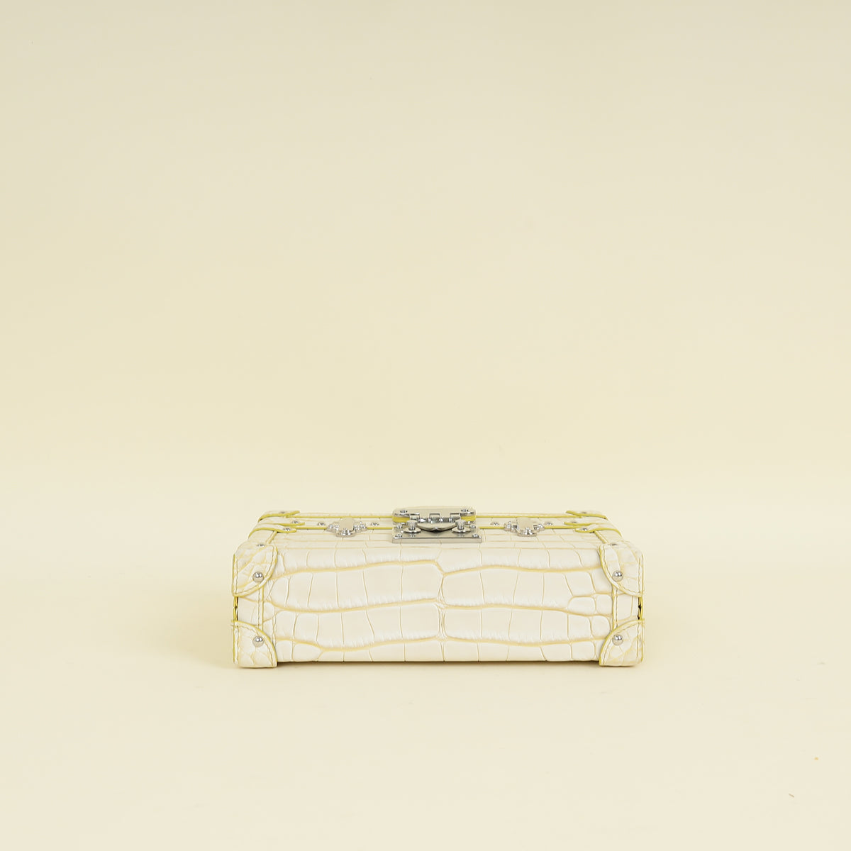 Louis Vuitton Bicolor Alligator Petite Malle Bag