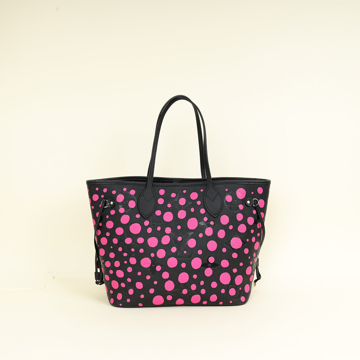Louis Vuitton Bicolor X YK Neverfull MM Infinity Dots Empreinte Bag