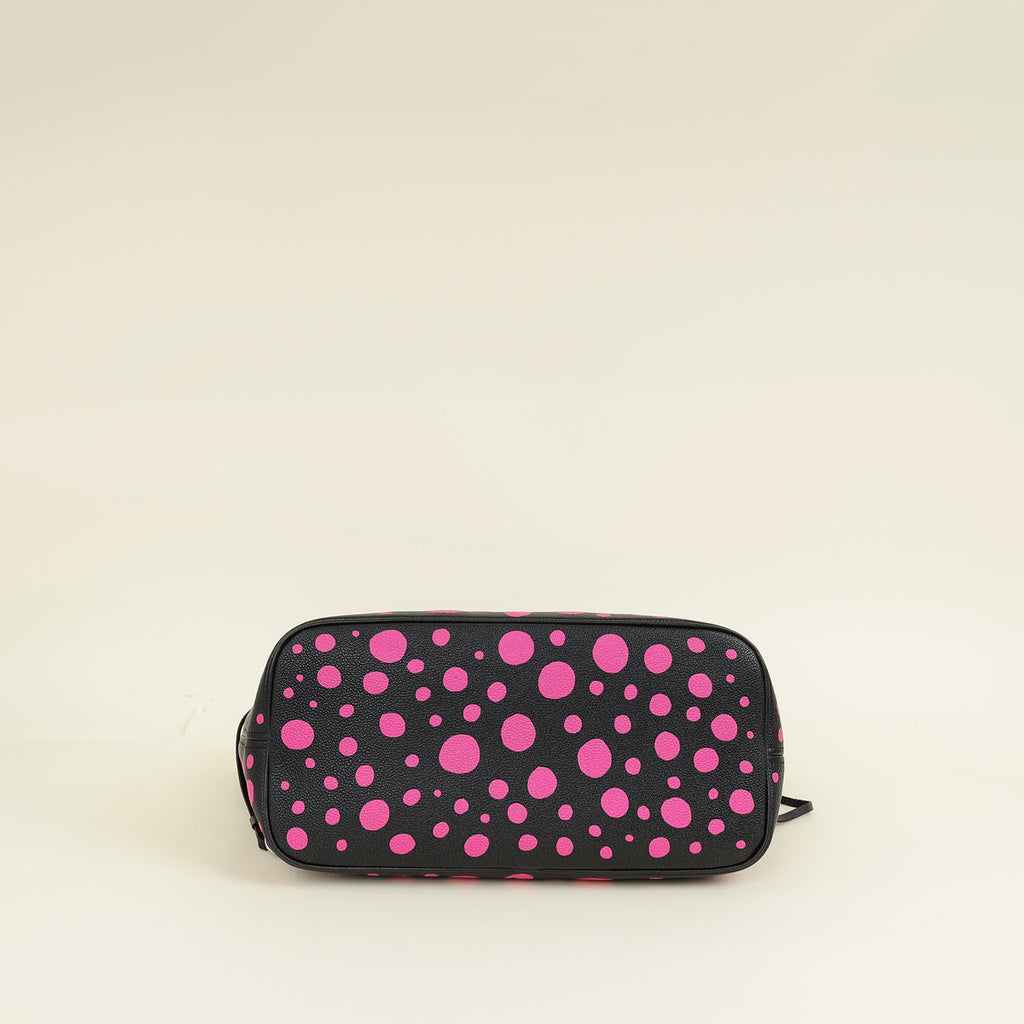 Louis Vuitton Bicolor X YK Neverfull MM Infinity Dots Empreinte Bag