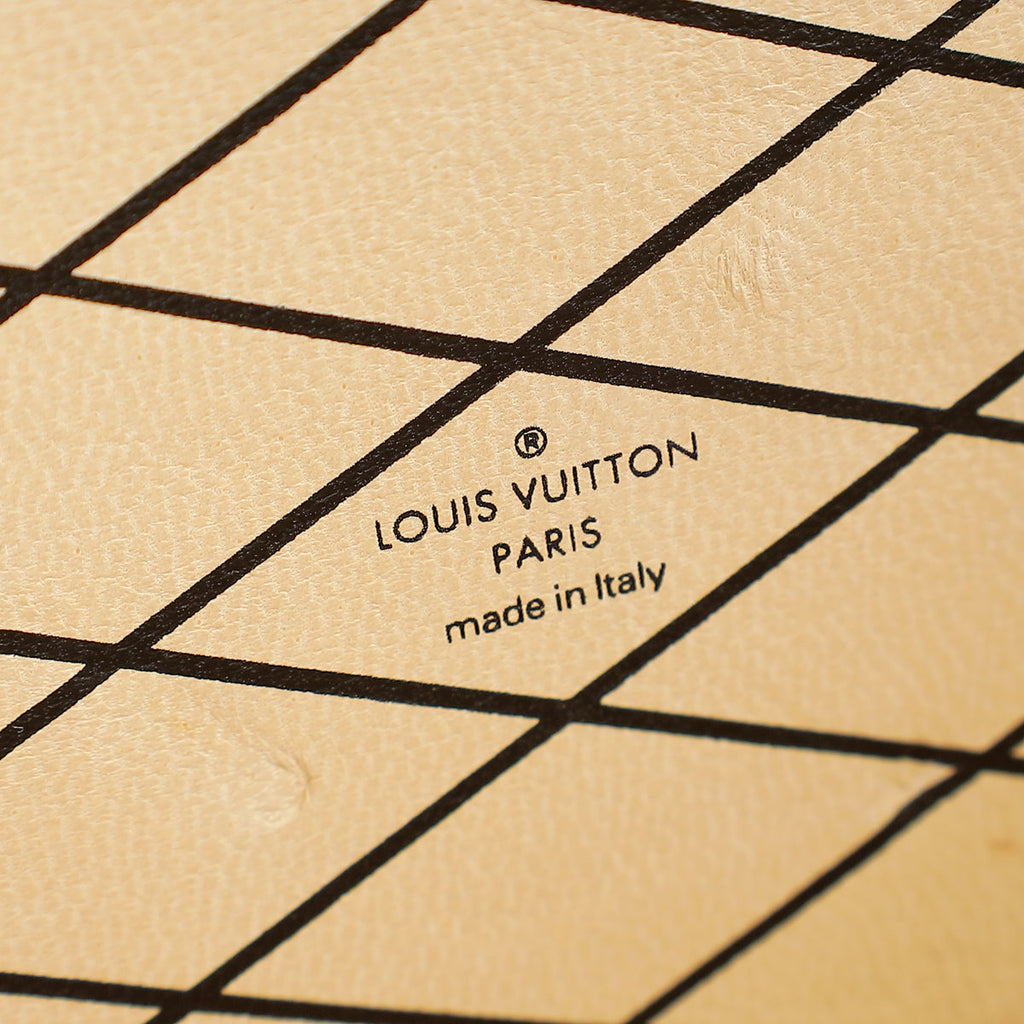 Louis Vuitton Bicolor Matte Alligator Petite Malle Bag