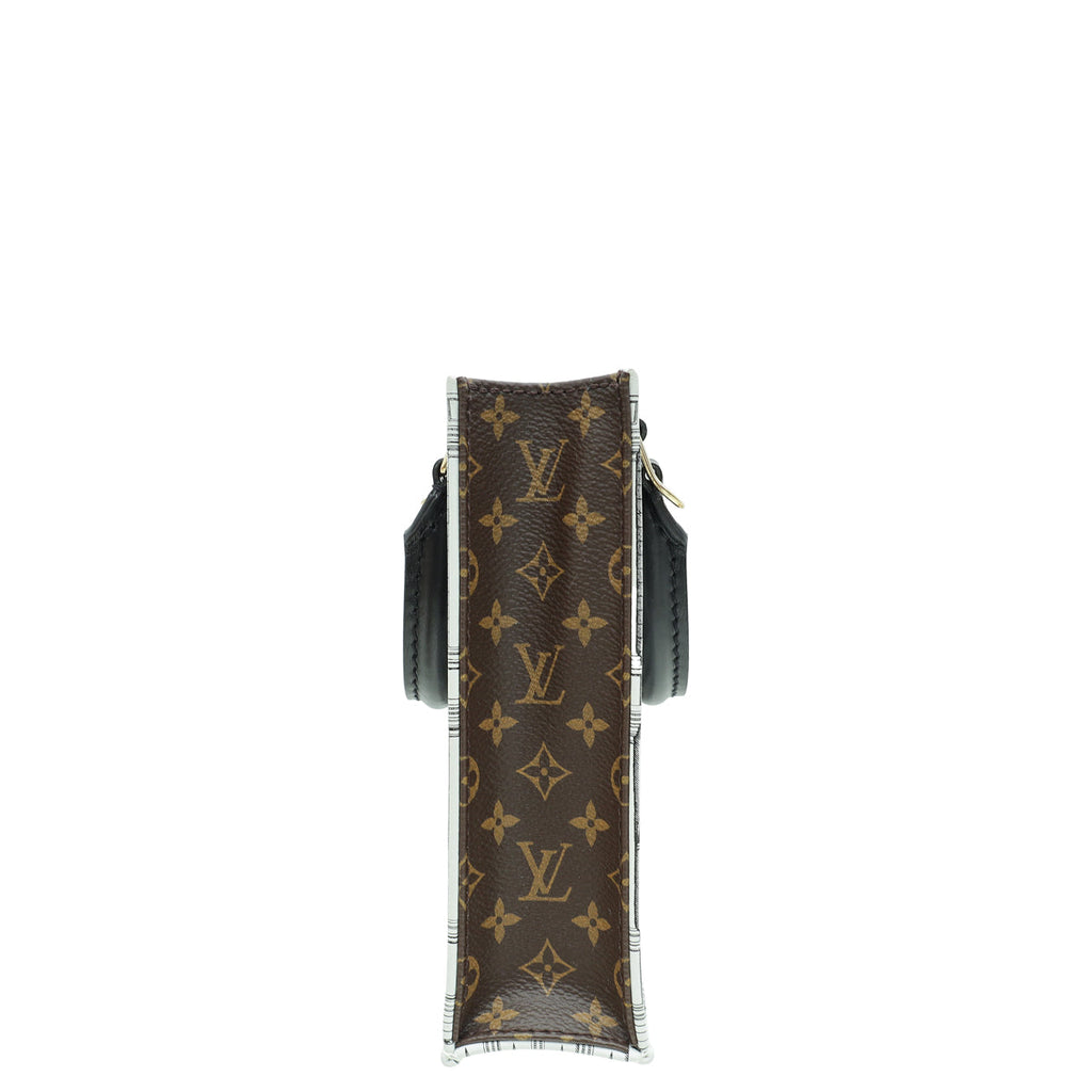 Louis Vuitton Monogram Bicolor X FORNASETTI Architettura Petit Sac Plat Bag