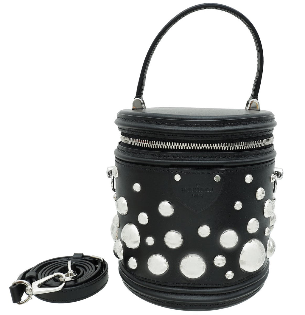 Louis Vuitton Black x YK Cannes Bag