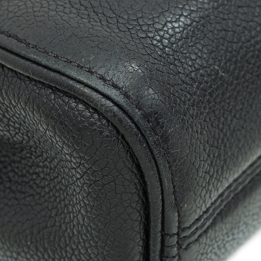 Louis Vuitton Black Monogram Empreinte Saint Germain PM Bag