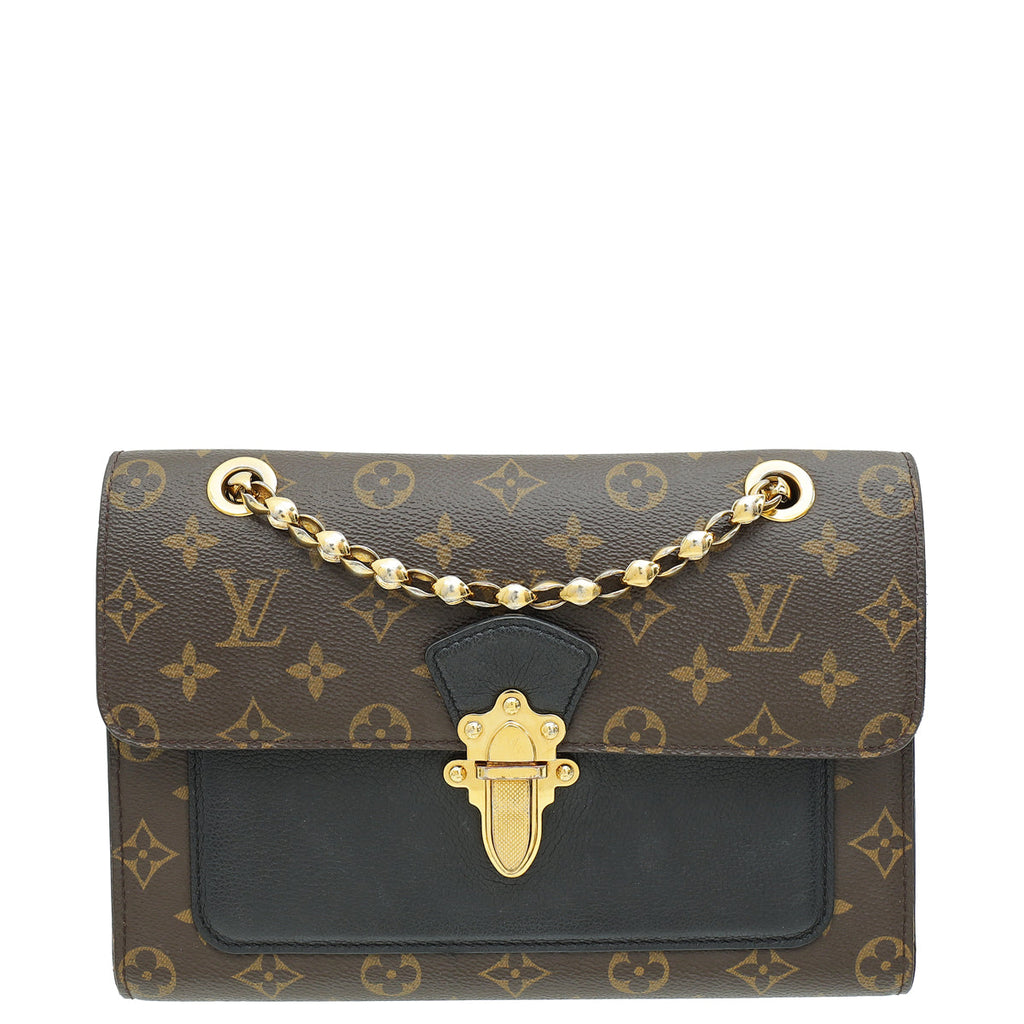Louis Vuitton Monogram Black Victoire Bag