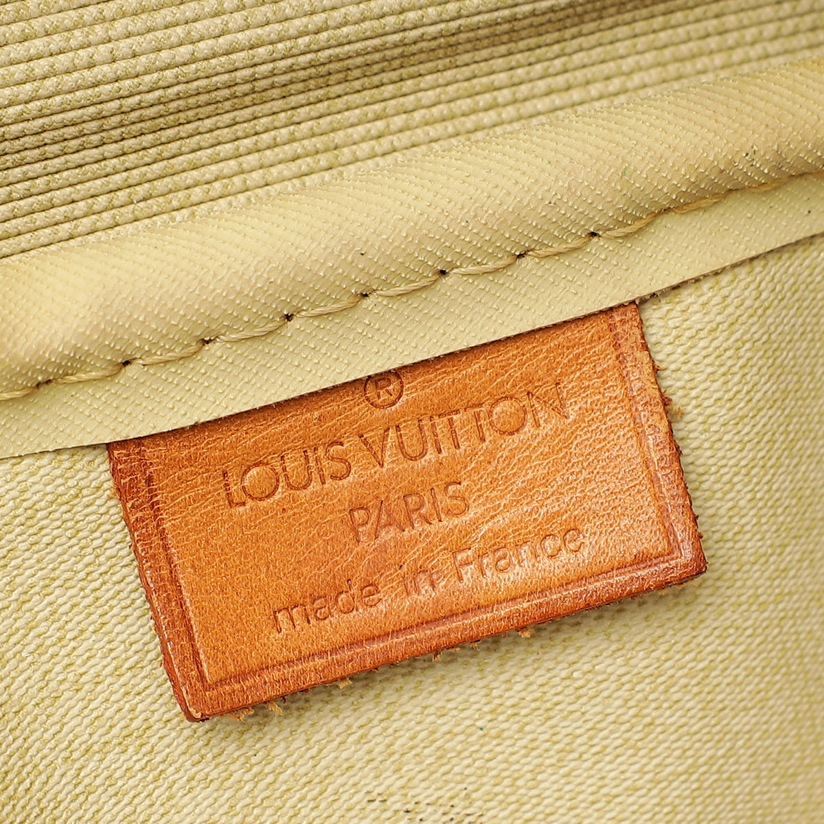 Louis Vuitton Ebene Monogram Deauville Bag