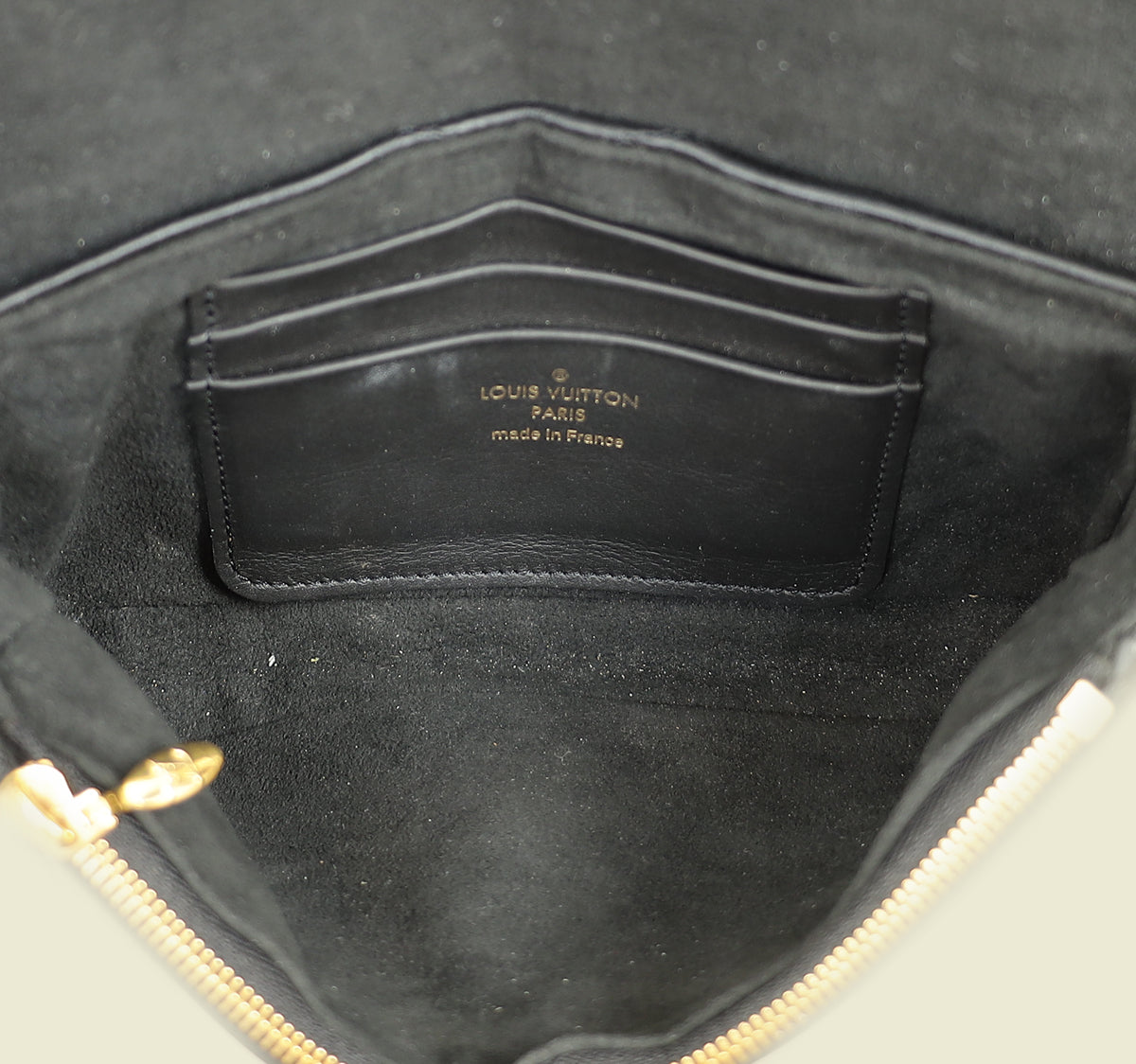 Louis Vuitton Black New Wave Chain Pochette