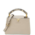 Louis Vuitton Galet Python Handle Capucines BB Bag