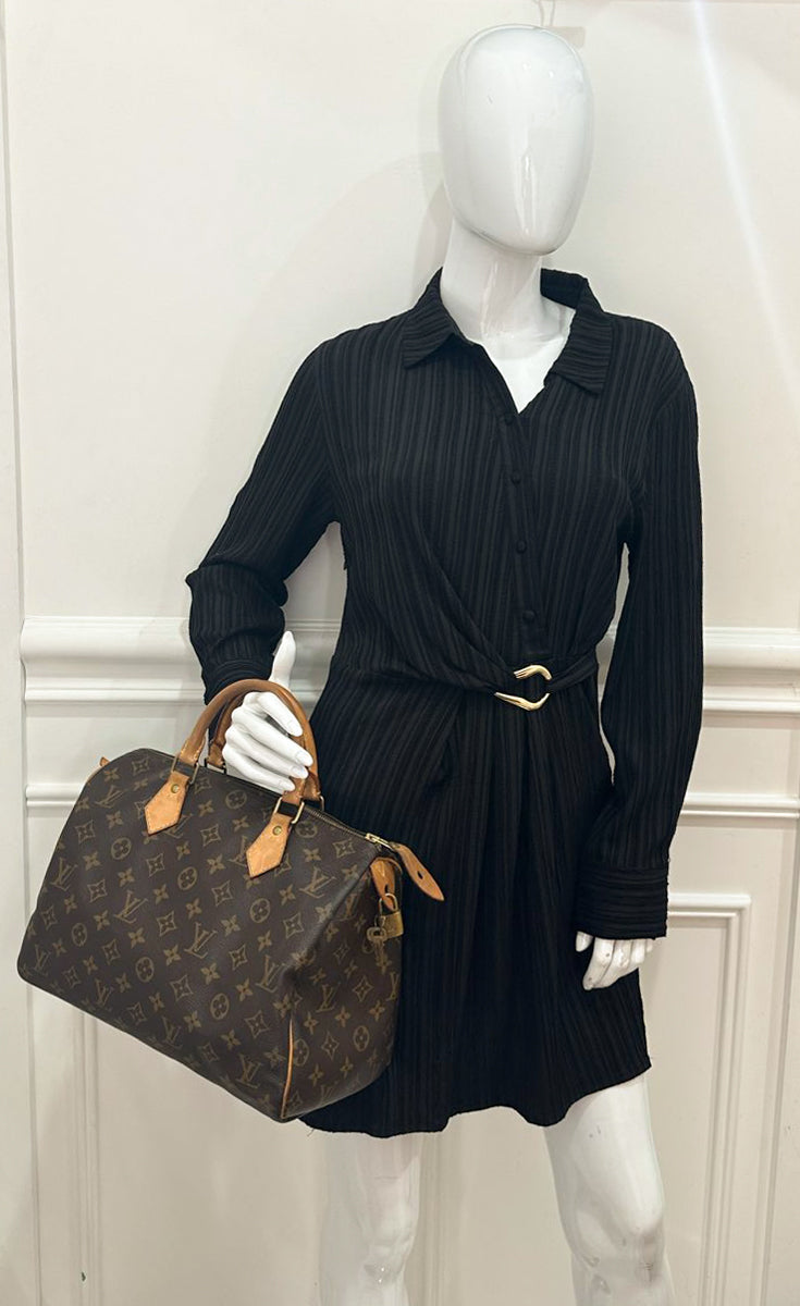 Louis Vuitton Monogram Speedy 30 Bag