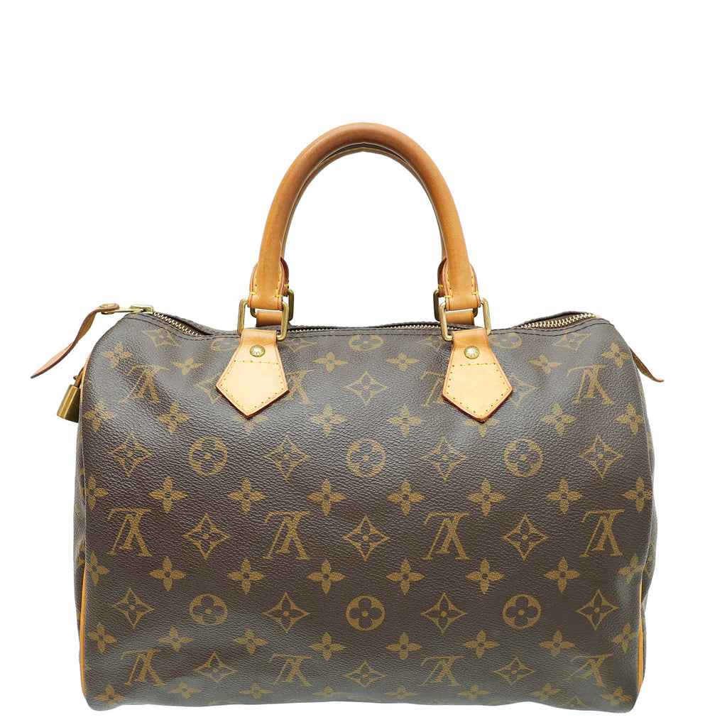 Louis Vuitton Monogram Speedy 30 Bag
