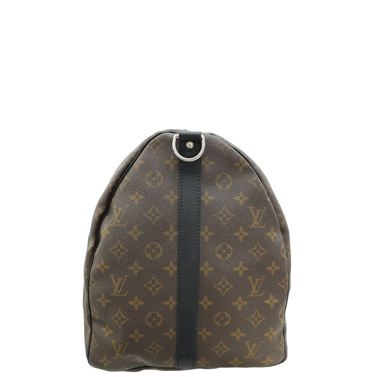 Louis Vuitton Monogram Black Keepall Bandouliere 55 Bag