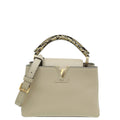 Louis Vuitton Beige Capucines BB Python Handle Bag
