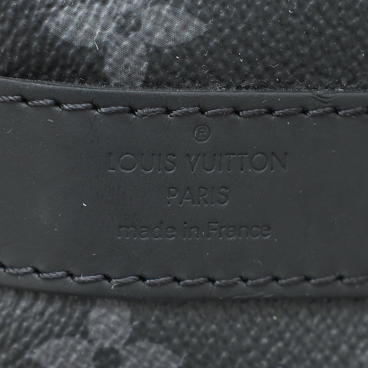 Louis Vuitton Monogram Eclipse Keepall Bandoulière 55 Bag