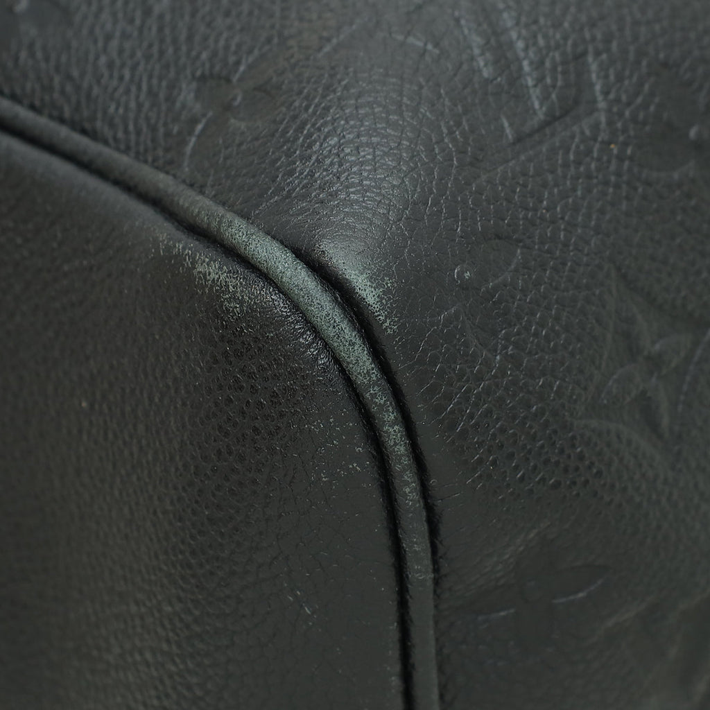 Louis Vuitton Black Monogram Empreinte Speedy Bandouliere 30 Bag