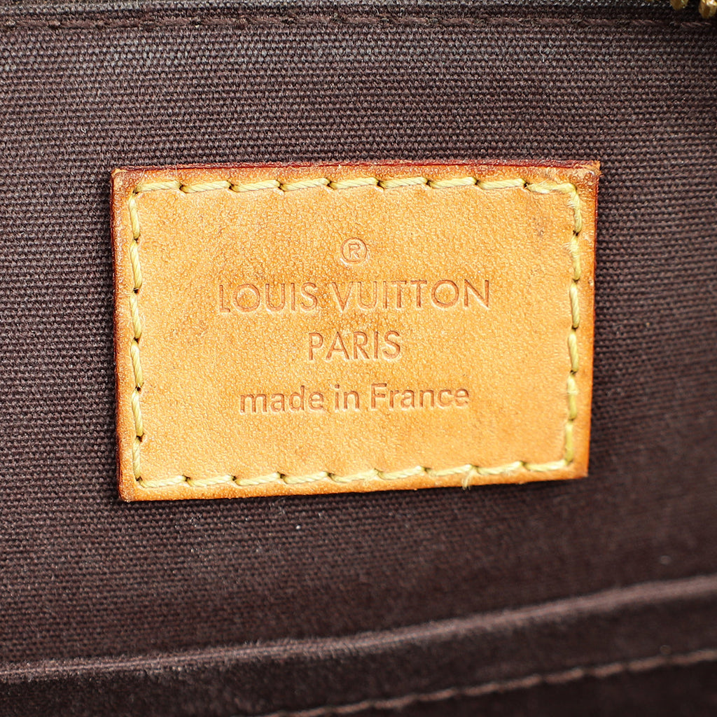 Louis Vuitton Amarante Monogram Vernis Alma BB Bag