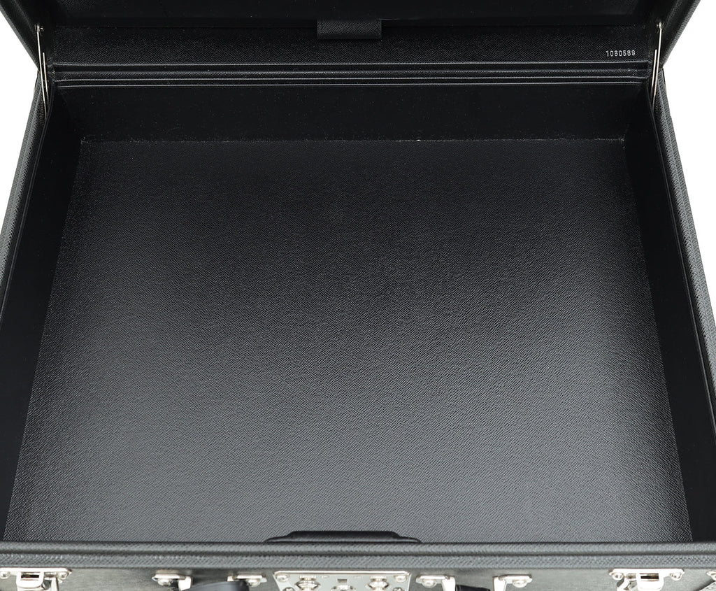 Louis Vuitton Black President Classeur Briefcase