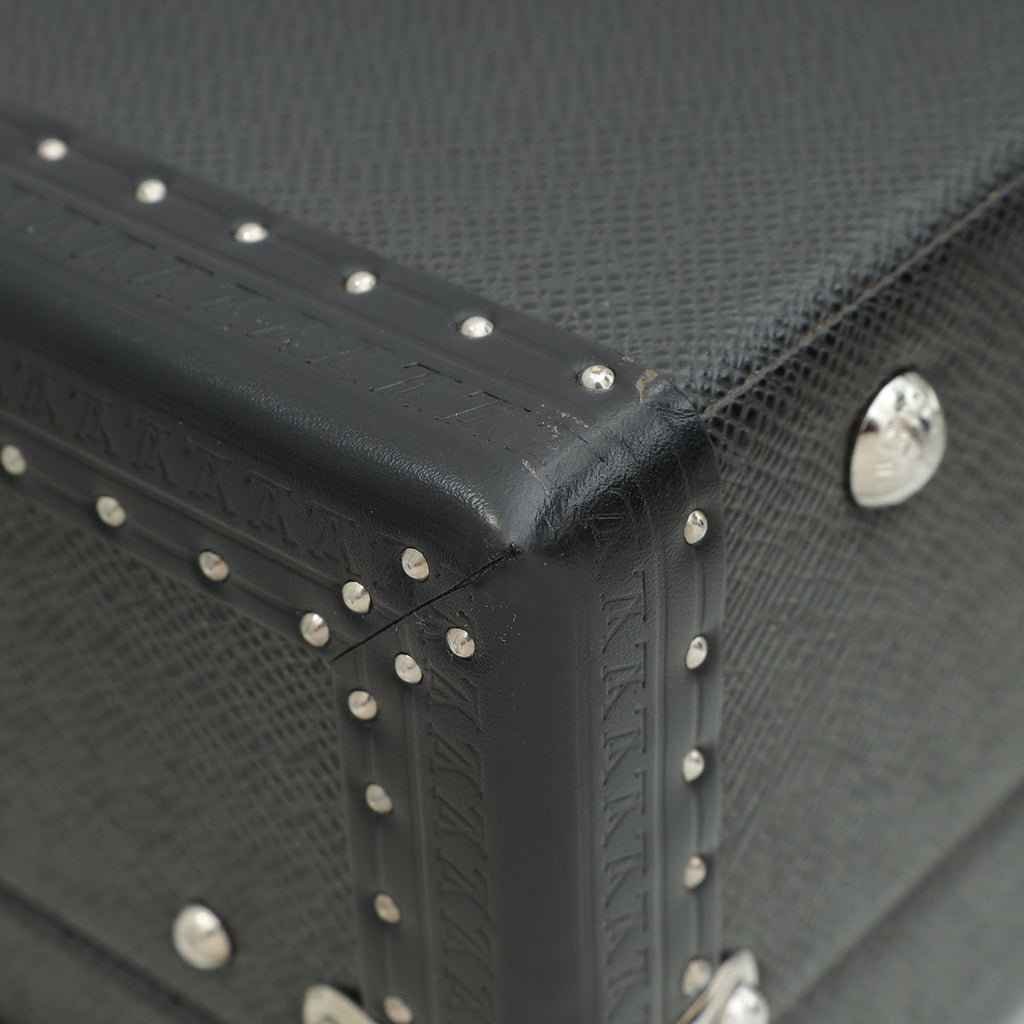 Louis Vuitton Black President Classeur Briefcase