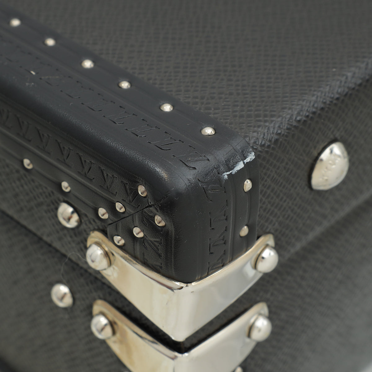 Louis Vuitton Black President Classeur Briefcase