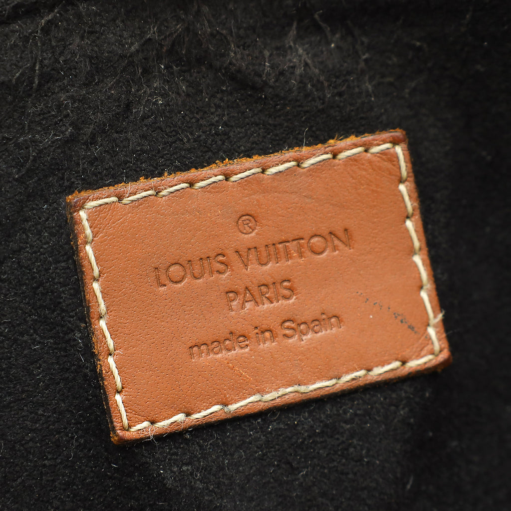 Louis Vuitton Monogram Black Pallas MM Bag