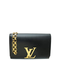 Louis Vuitton Black Chain Louise GM Bag