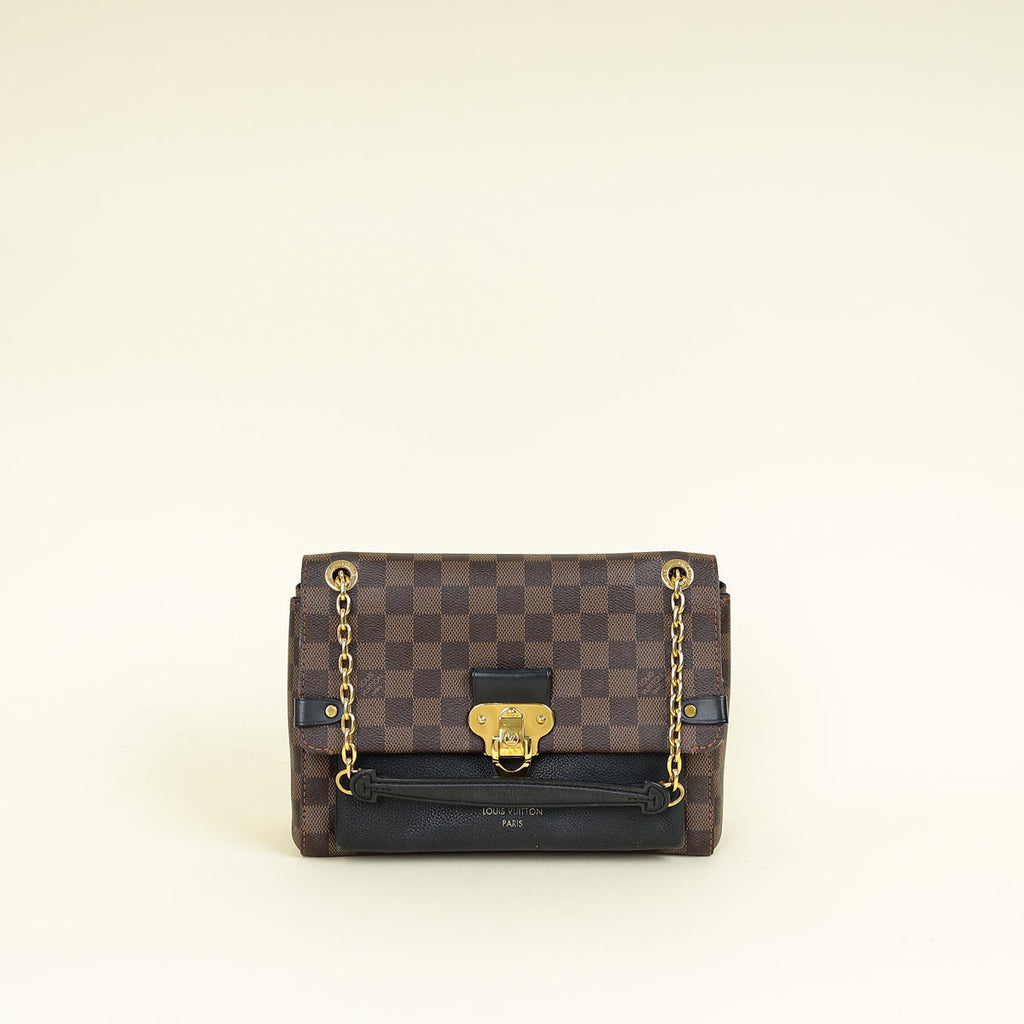 Louis Vuitton Damier Ebene Black Vavin PM Bag