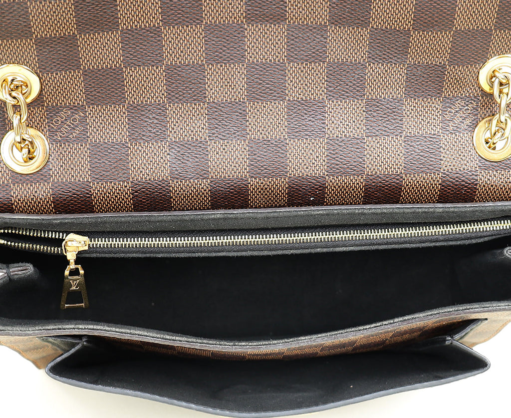 Louis Vuitton Damier Ebene Black Vavin PM Bag