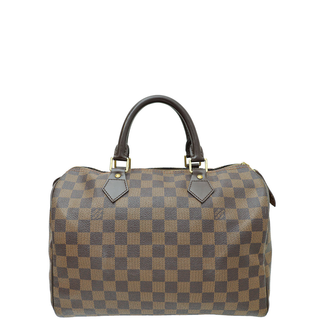 Louis Vuitton Damier Ebene Speedy 30 Bag