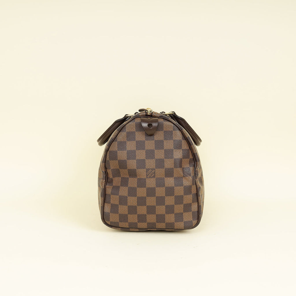 Louis Vuitton Damier Ebene Speedy 30 Bag