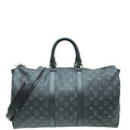 Louis Vuitton Monogram Eclipse Keepall 45 Bandoulière Bag