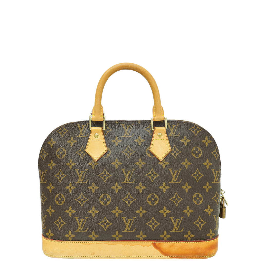 Louis Vuitton Brown Monogram Alma PM Bag
