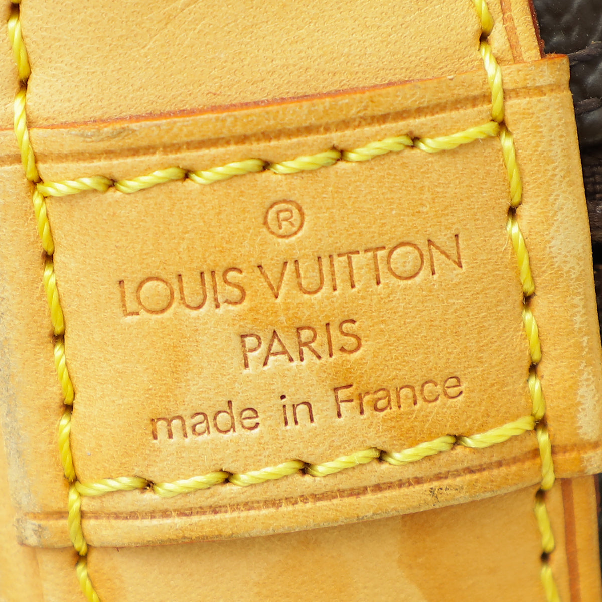 Louis Vuitton Brown Monogram Alma PM Bag