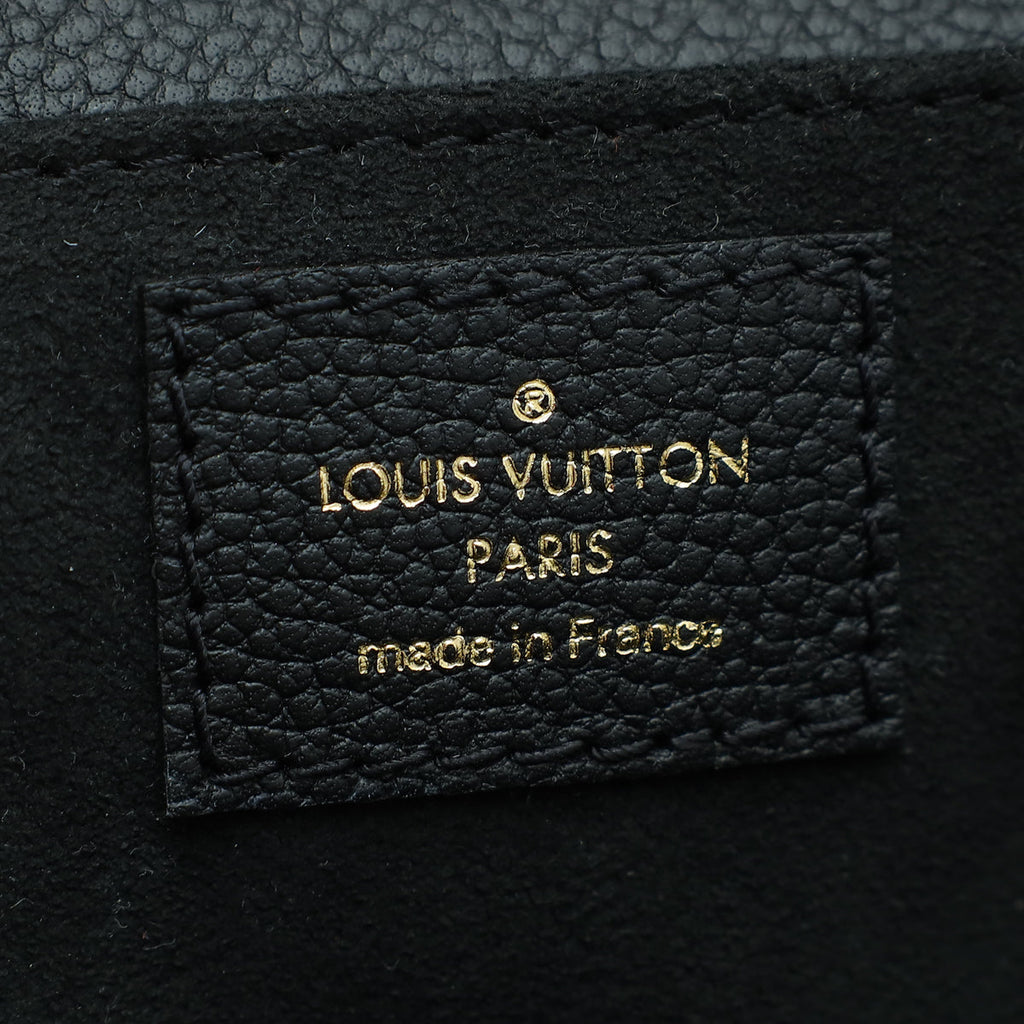 Louis Vuitton Black Monogram Empreinte Pochette Metis East West Bag