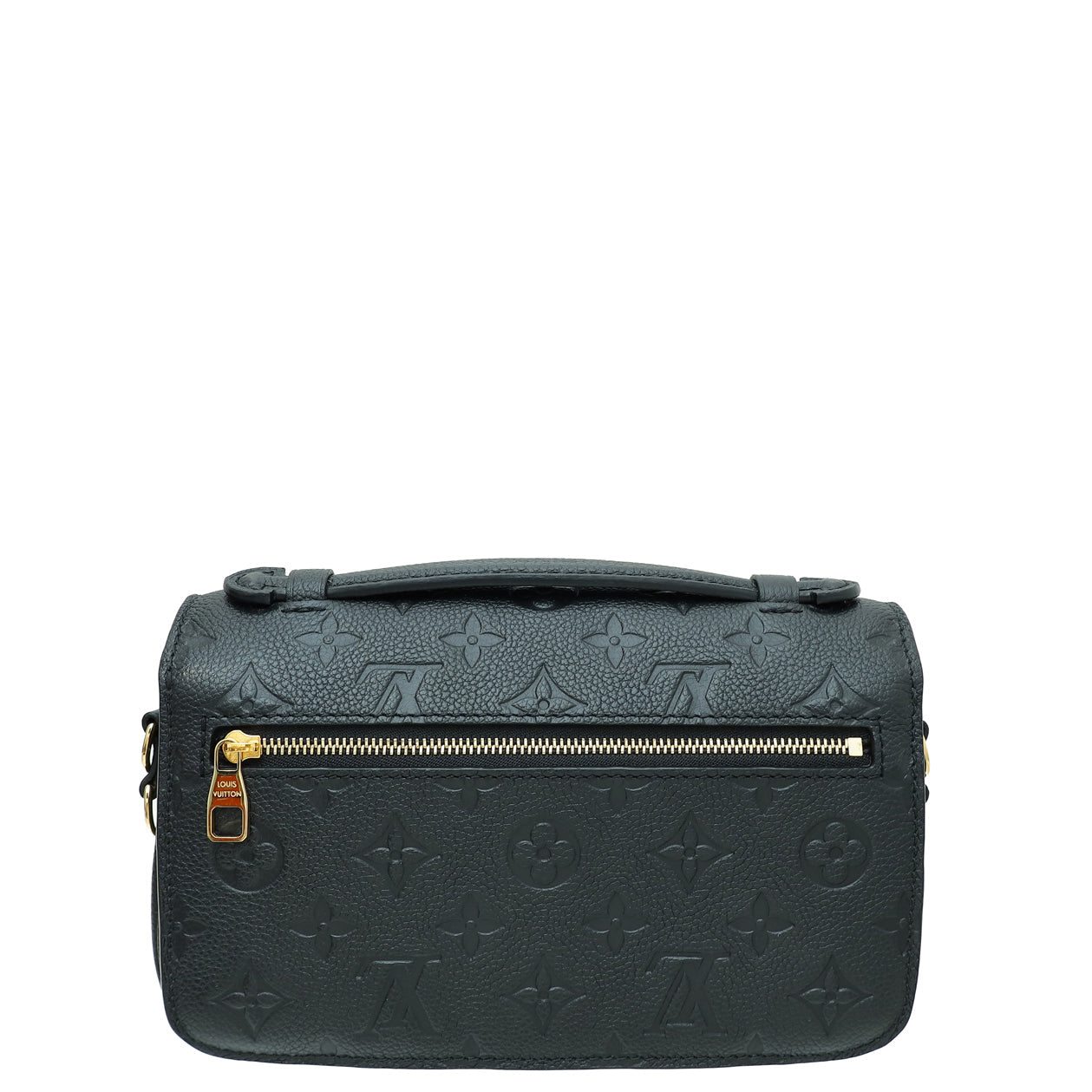 Louis Vuitton Black Monogram Empreinte Pochette Metis East West Bag