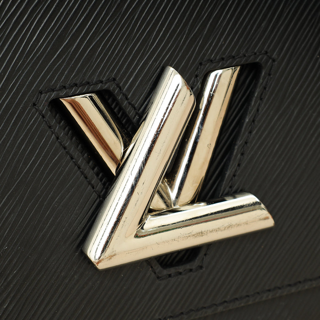Louis Vuitton Black Twist MM Bag