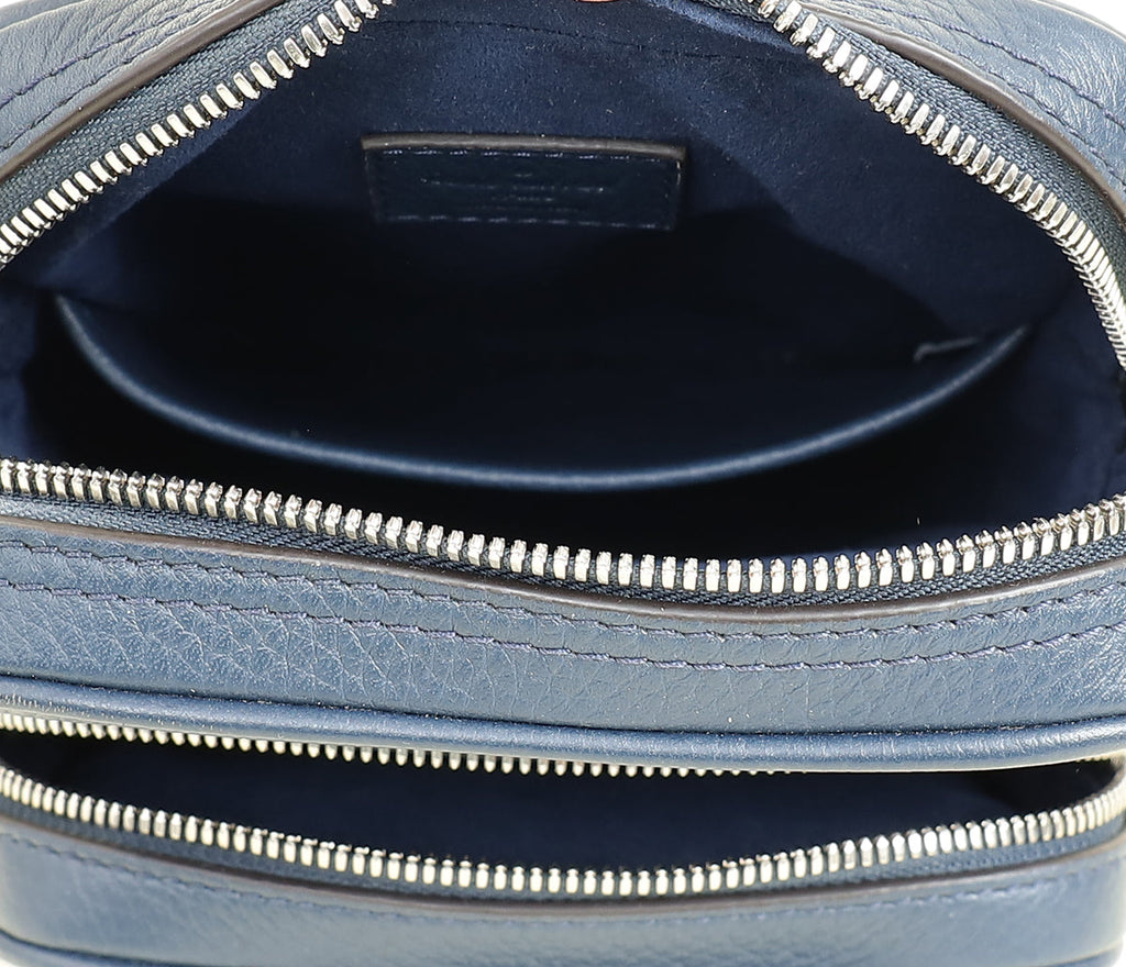 Louis Vuitton Navy Blue Amazone Camera Case Bag