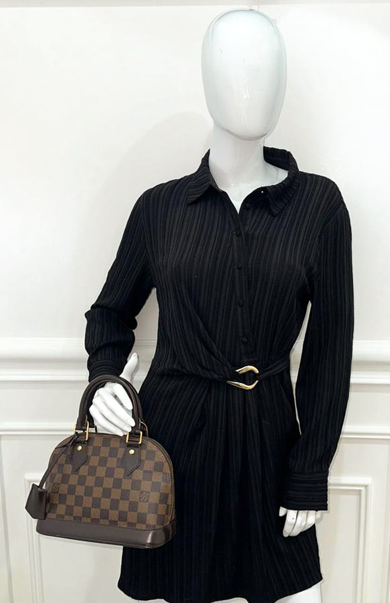Louis Vuitton Damier Ebene Alma BB Bag