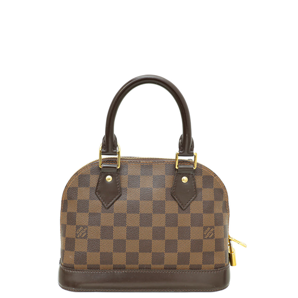 Louis Vuitton Damier Ebene Alma BB Bag